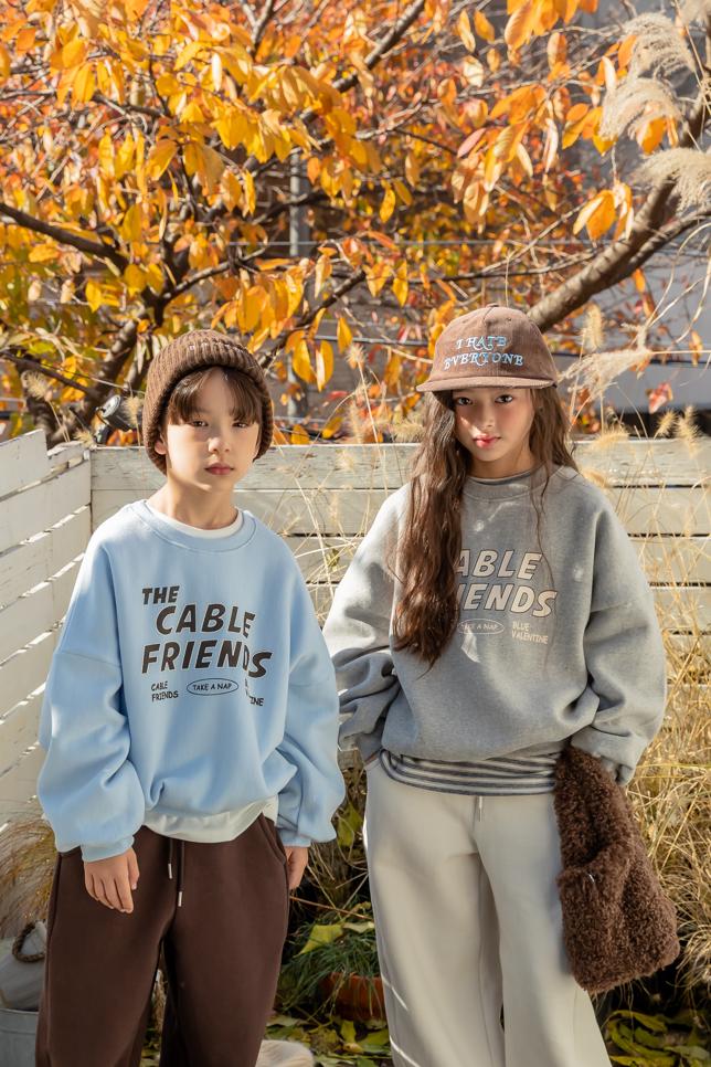 I Love Jesus - Korean Children Fashion - #minifashionista - Cable Sweatshirt - 3