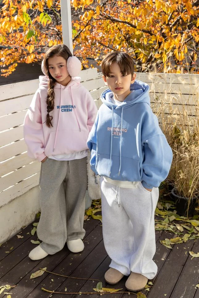 I Love Jesus - Korean Children Fashion - #minifashionista - Running Hoodie