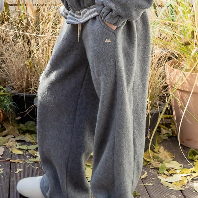 I Love Jesus - Korean Children Fashion - #toddlerclothing - Casual Polar Fleece Pants - 2