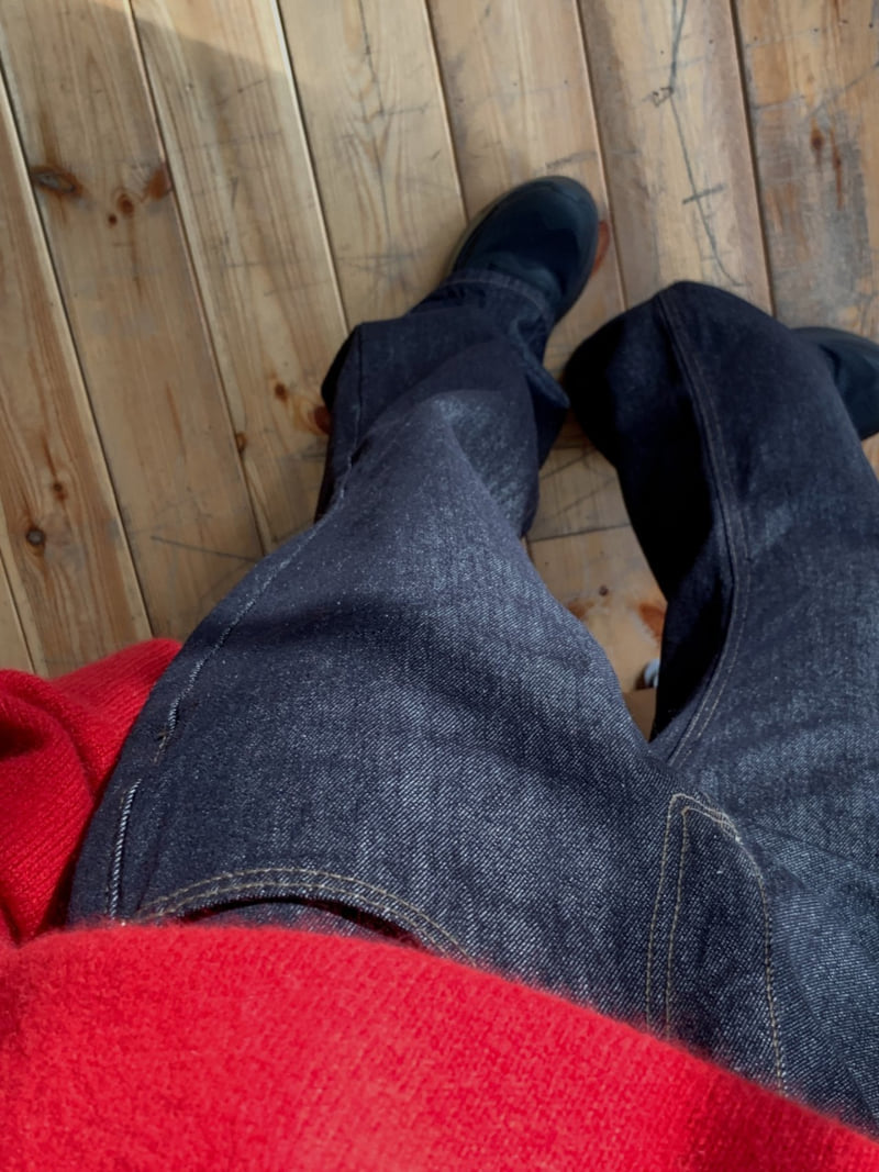 I'm here - Korean Women Fashion - #momslook - 901 Fleece Non Fade Bootcut Denim Pants - 12