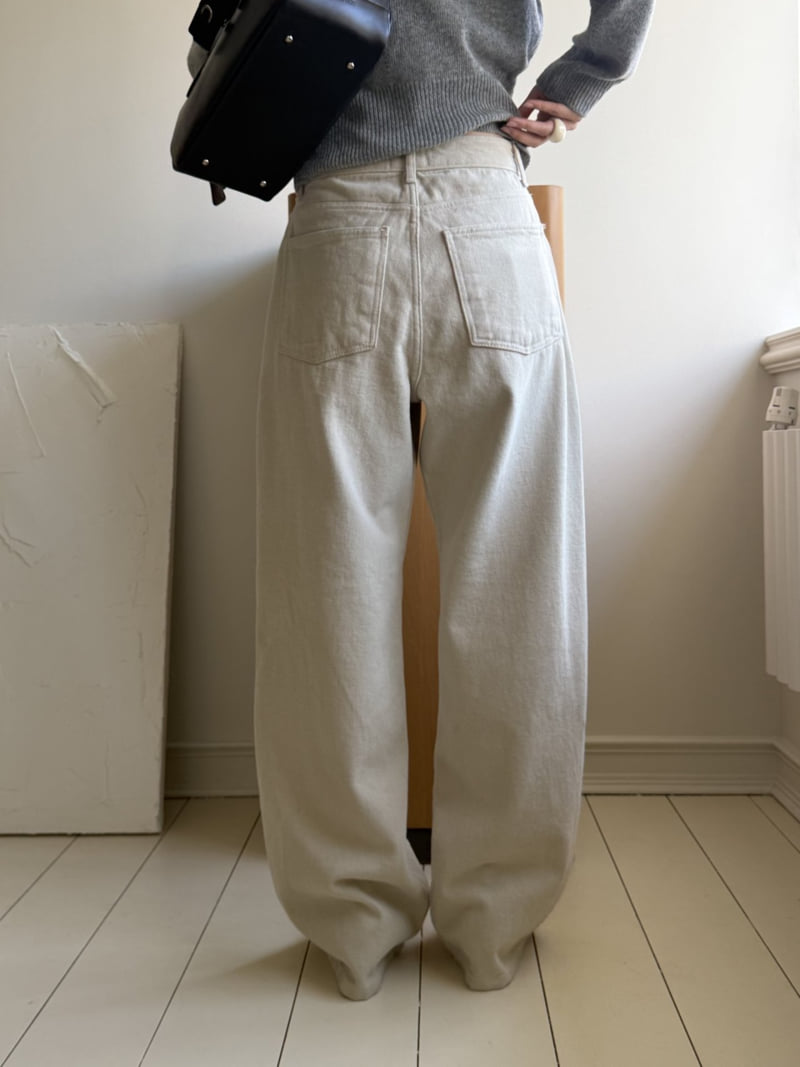 I'm here - Korean Women Fashion - #womensfashion - 647 Fleece Cotton Curve Jeans - 4