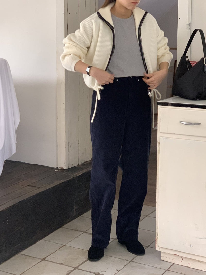 I'm here - Korean Women Fashion - #pursuepretty - 638 Corduroy Straight Pants - 6