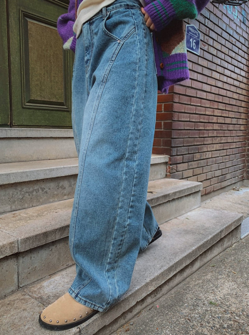 I'm here - Korean Women Fashion - #thelittlethings - 895 Panel Round Wide Pants - 5