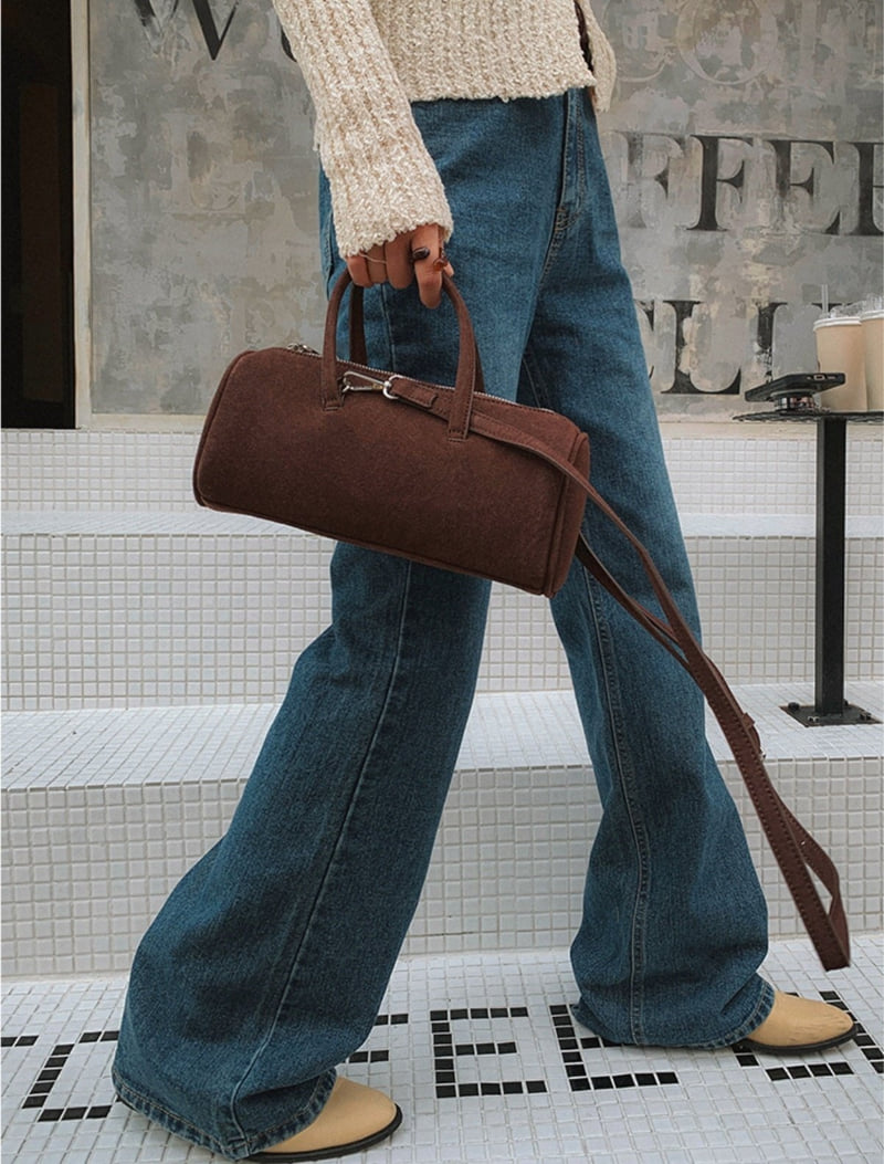 I'm here - Korean Women Fashion - #womensfashion - 892 Bootcut Blue Denim Wide Pants
