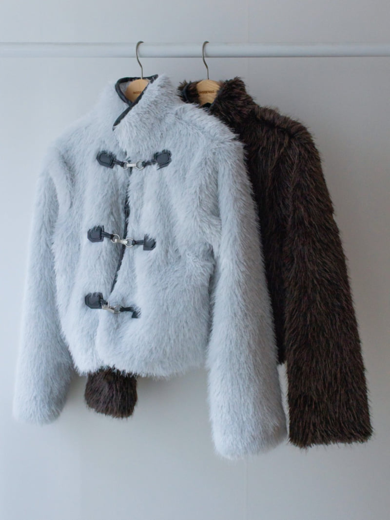 Inssense - Korean Women Fashion - #momslook - Toggle Crop Jacket