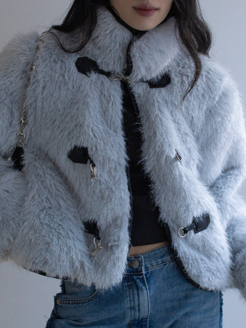 Inssense - Korean Women Fashion - #shopsmall - Toggle Crop Jacket - 8