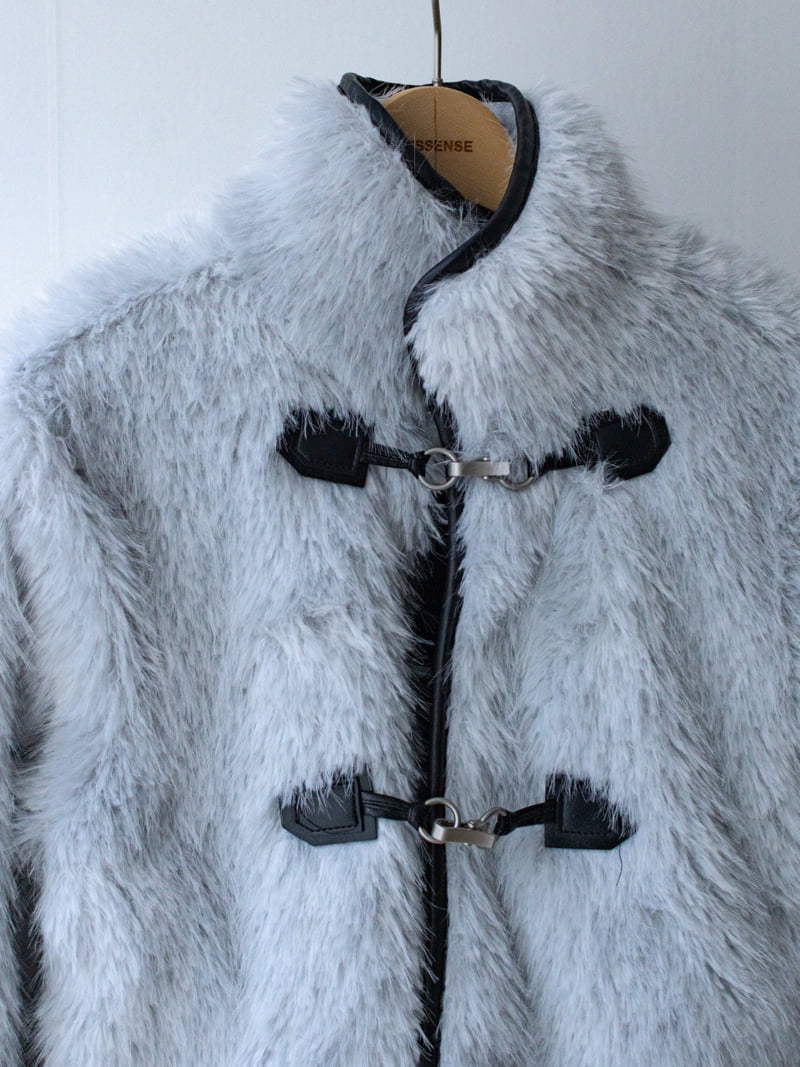 Inssense - Korean Women Fashion - #vintageinspired - Toggle Crop Jacket - 4
