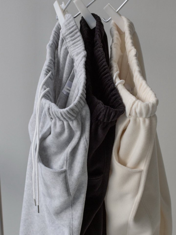 Inssense - Korean Women Fashion - #womensfashion - Side Panel Line Fleece Jogger Pants - 10