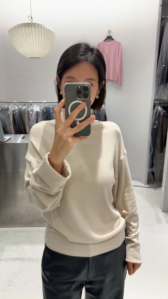 Janie - Korean Women Fashion - #momslook - Le Turtleneck Tee - 6