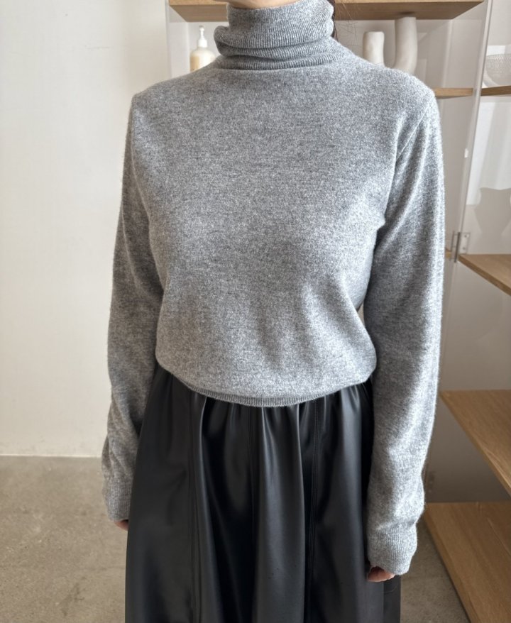 Janie - Korean Women Fashion - #restrostyle - Essential Turtleneck Tee - 5