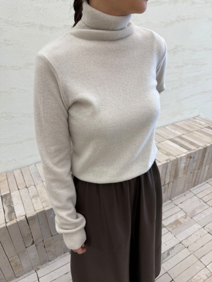 Janie - Korean Women Fashion - #romanticstyle - Essential Turtleneck Tee - 6