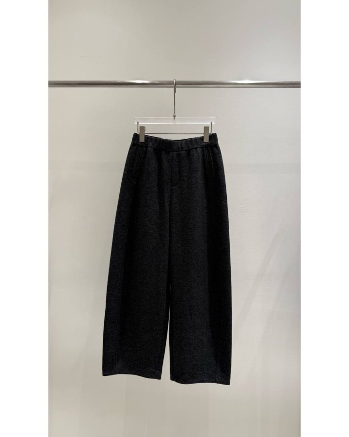 Janie - Korean Women Fashion - #restrostyle - Mare Wool Pants - 4