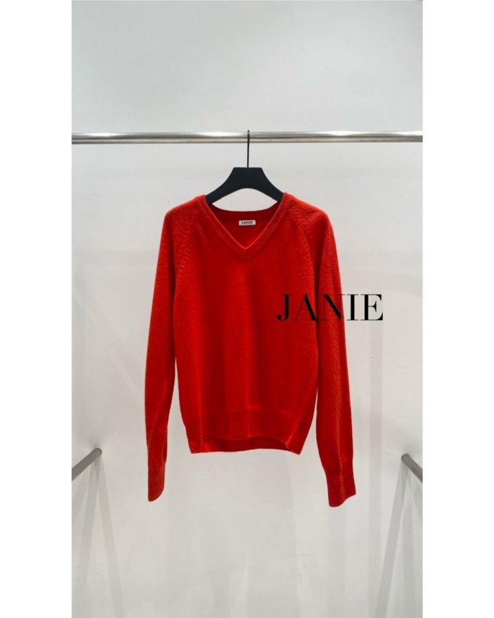 Janie - Korean Women Fashion - #womensfashion - Essential V Neck Knit - 2
