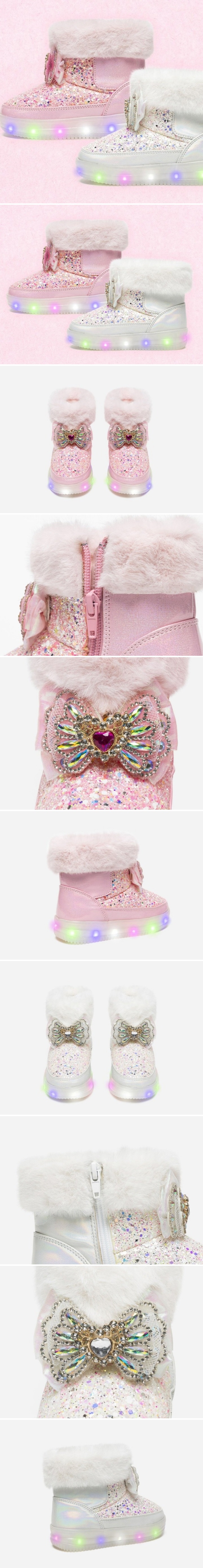 La Stella - Korean Children Fashion - #todddlerfashion - Melting Ribbon Boots