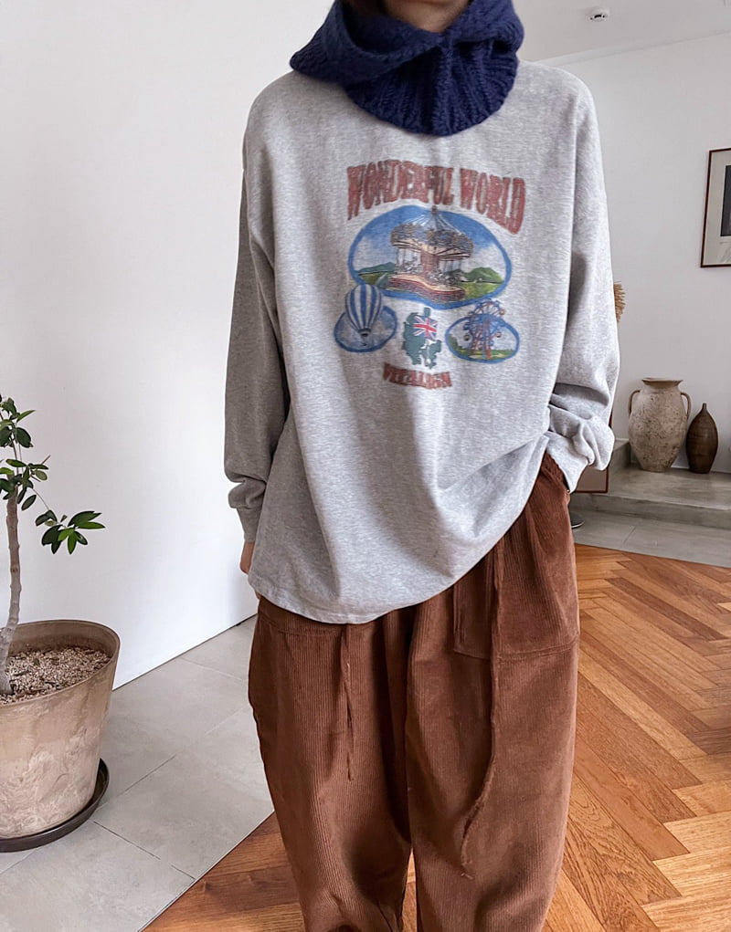 Lagrass - Korean Women Fashion - #momslook - Wonder Tee
