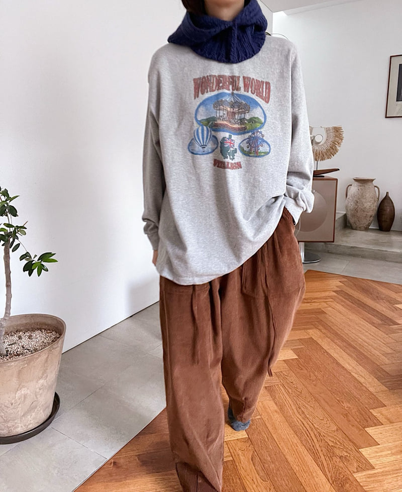 Lagrass - Korean Women Fashion - #momslook - Wonder Tee - 5