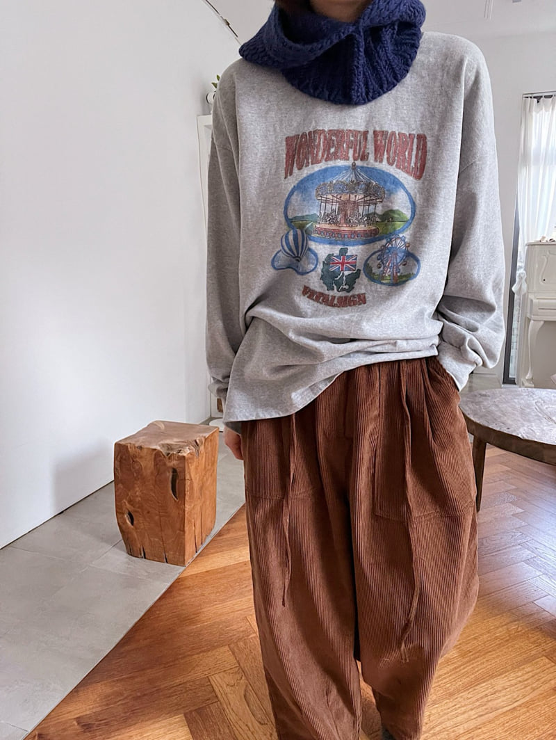 Lagrass - Korean Women Fashion - #momslook - Wonder Tee - 7