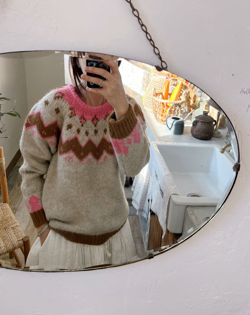 Lagrass - Korean Women Fashion - #womensfashion - Winter Warm Knit - 4