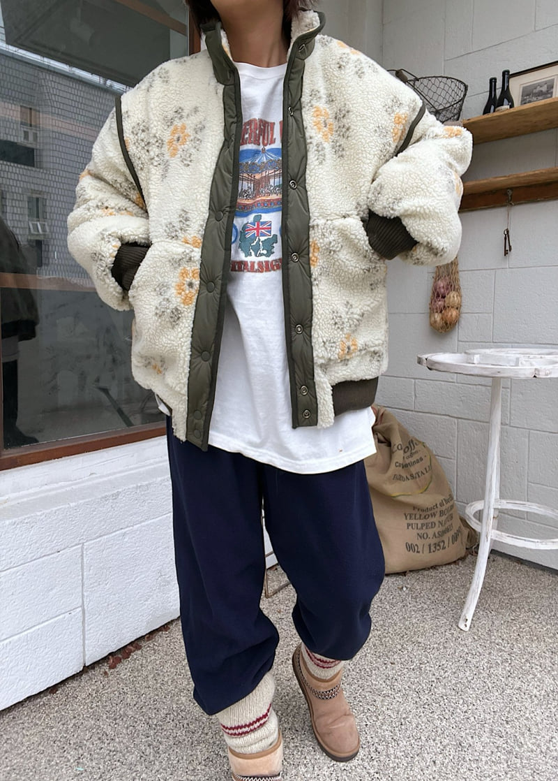 Lagrass - Korean Women Fashion - #momslook - Looney Soft Padding Jacket - 6