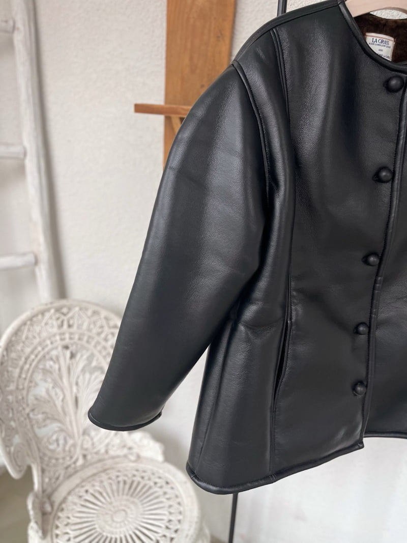 Lagrass - Korean Women Fashion - #thelittlethings - Toy Mustang Jacket - 4