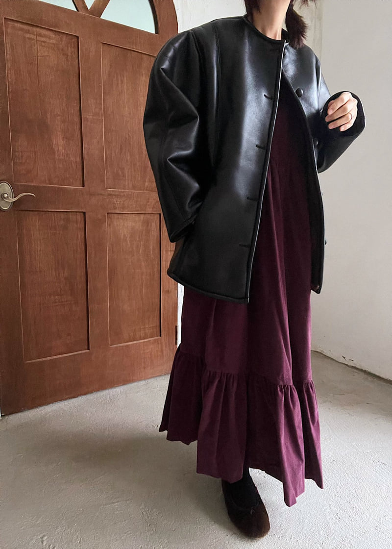 Lagrass - Korean Women Fashion - #momslook - Toy Mustang Jacket - 8