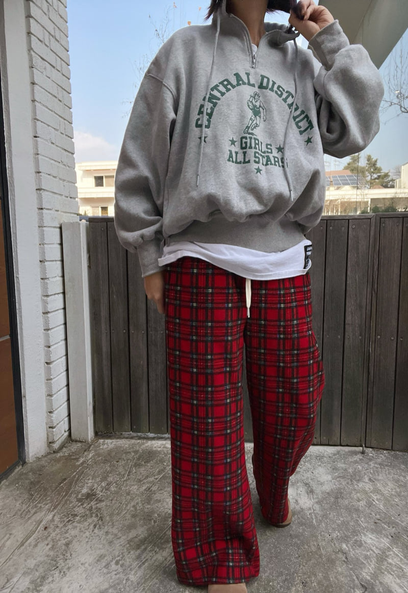 Lagrass - Korean Women Fashion - #shopsmall - Eve Check Pants - 6