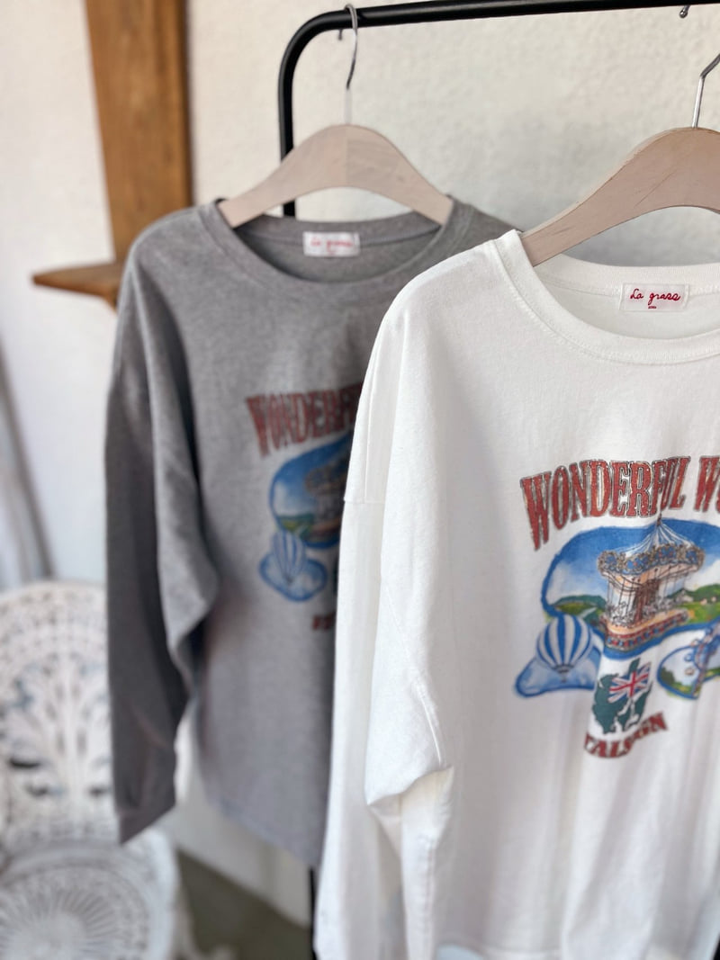 Lagrass - Korean Women Fashion - #womensfashion - Wonder Tee - 8