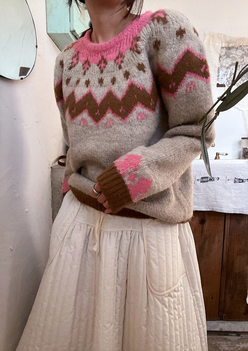 Lagrass - Korean Women Fashion - #womensfashion - Winter Warm Knit - 5