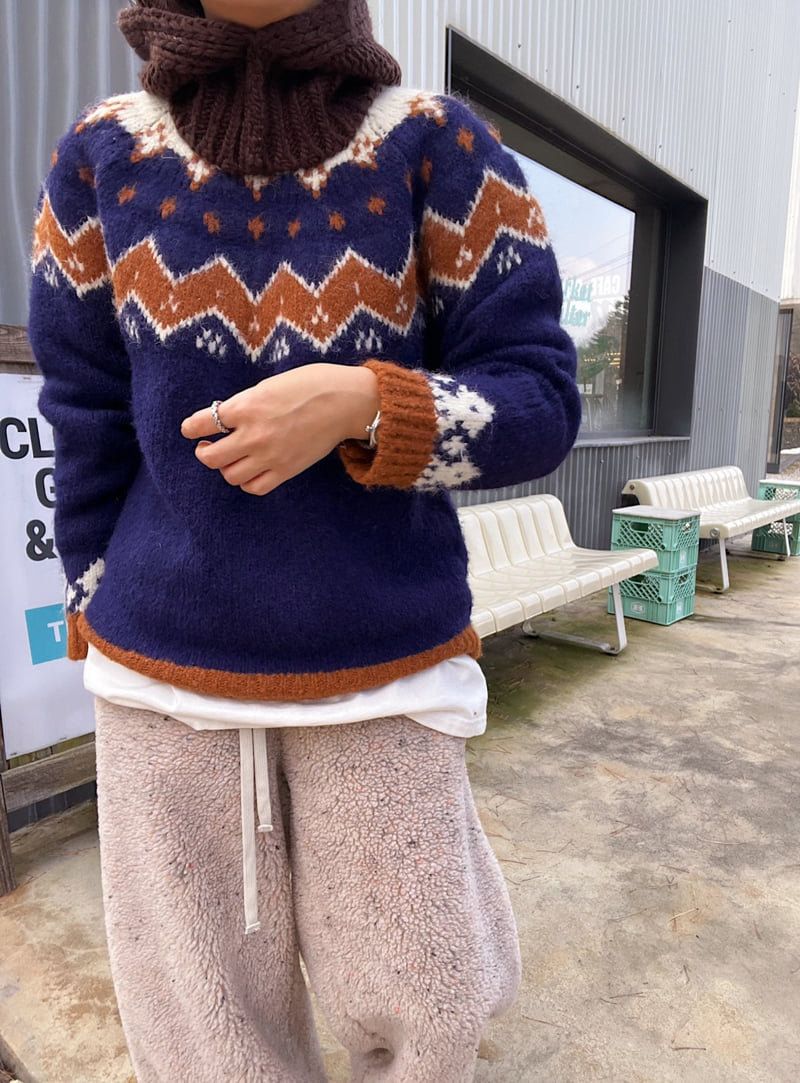 Lagrass - Korean Women Fashion - #womensfashion - Winter Warm Knit - 9