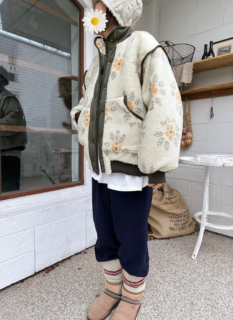 Lagrass - Korean Women Fashion - #womensfashion - Looney Soft Padding Jacket - 9