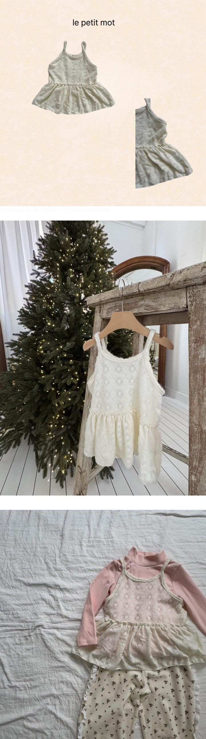 Le petitmot - Korean Children Fashion - #Kfashion4kids - Lace Bustier - 2