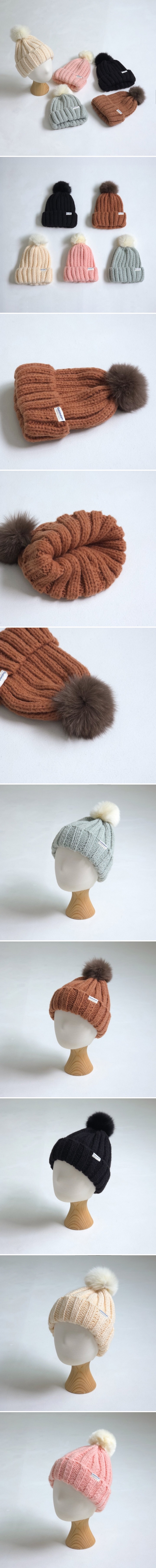 Little Hat - Korean Children Fashion - #discoveringself - Cozy Knit Pom Beanie