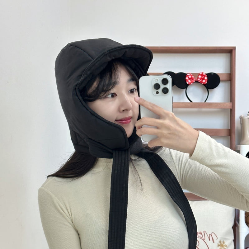 Little Rabbit - Korean Women Fashion - #womensfashion - Padded Bonnet - 8