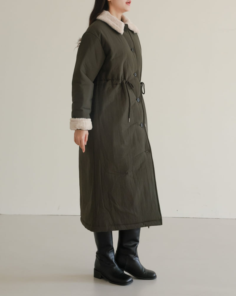Lovely - Korean Women Fashion - #momslook - Kelly Mink Trench Coat - 3