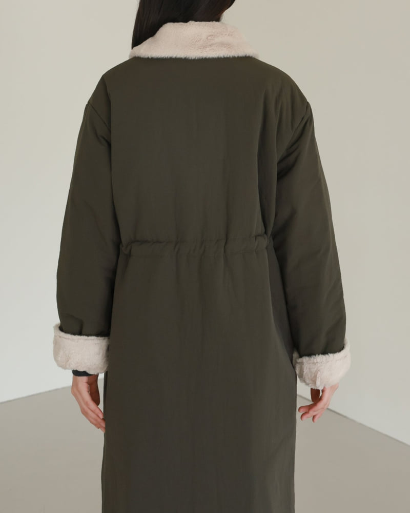 Lovely - Korean Women Fashion - #momslook - Kelly Mink Trench Coat - 7