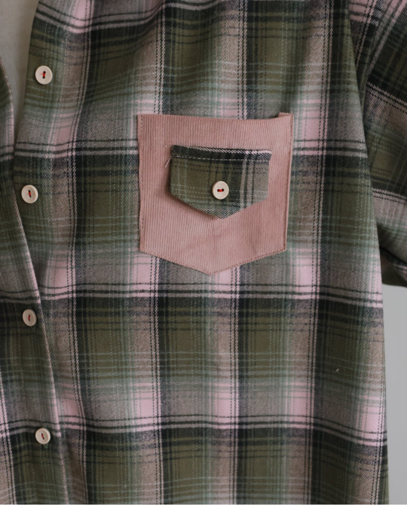 Lovely - Korean Women Fashion - #momslook - Canoe Check Shirt - 9