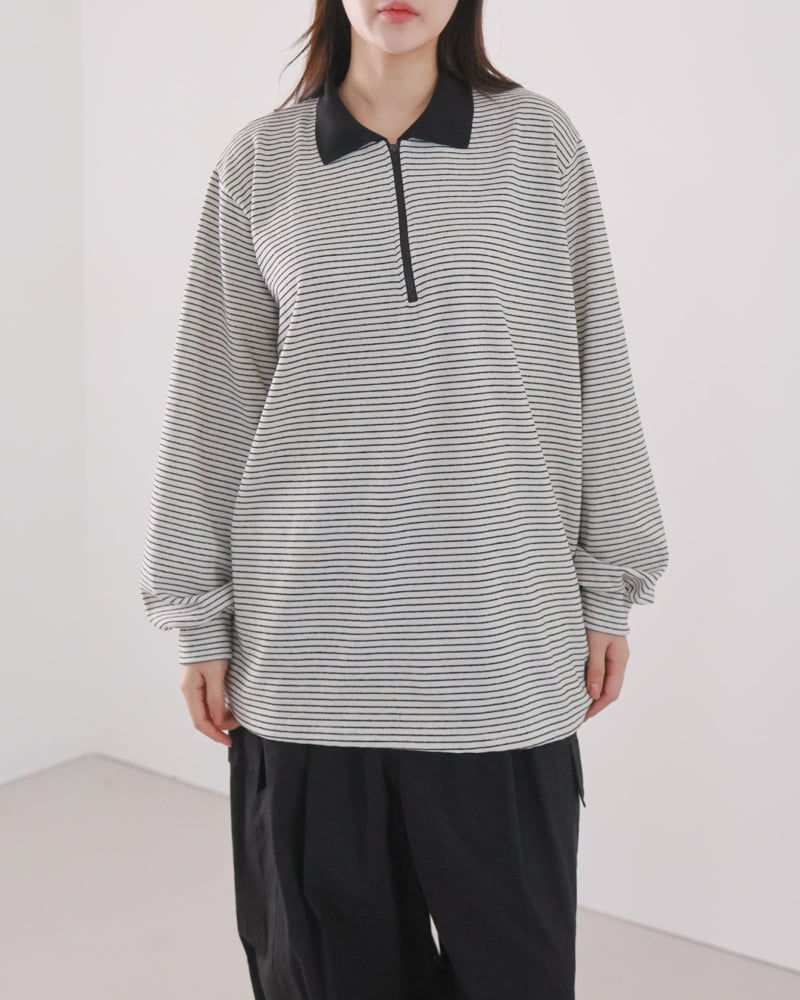 Lovely - Korean Women Fashion - #shopsmall - Willy Collar Tee - 7