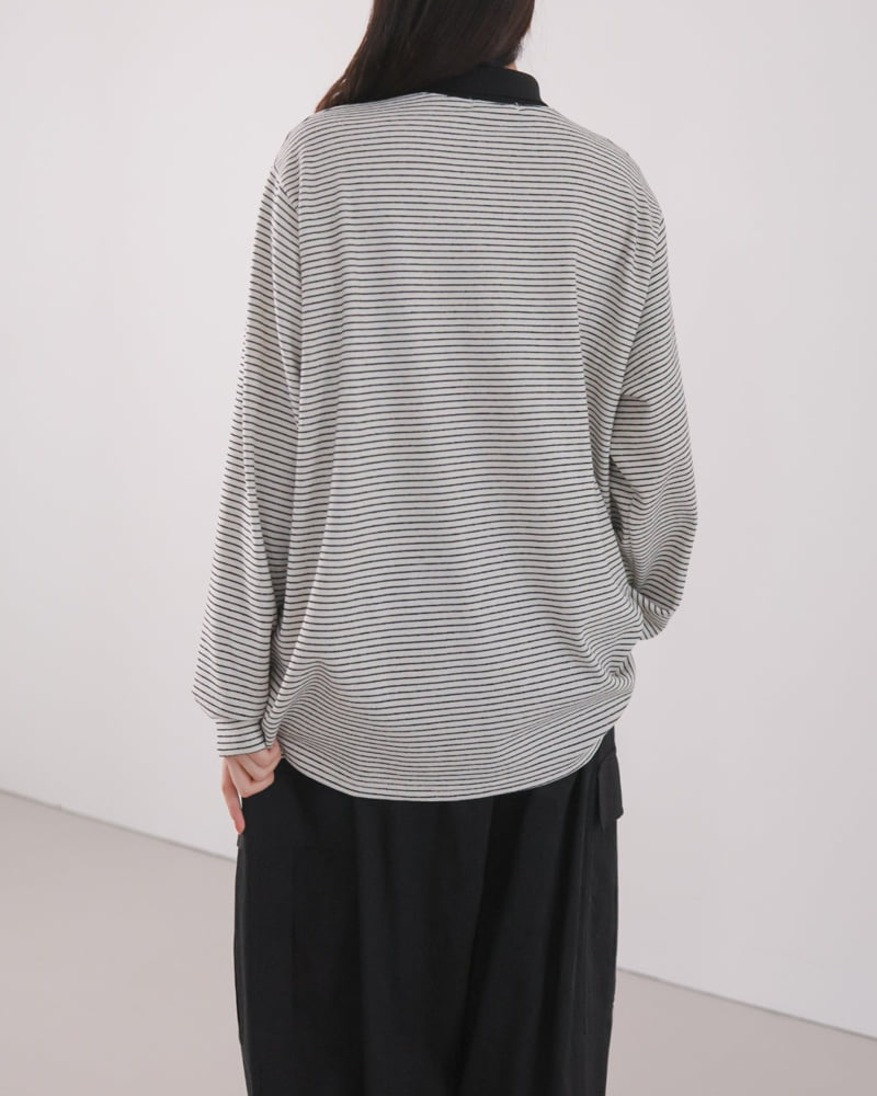 Lovely - Korean Women Fashion - #thelittlethings - Willy Collar Tee - 9