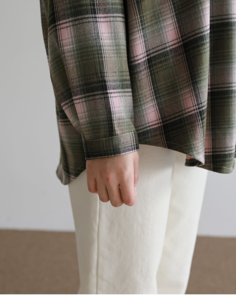 Lovely - Korean Women Fashion - #thelittlethings - Canoe Check Shirt - 8