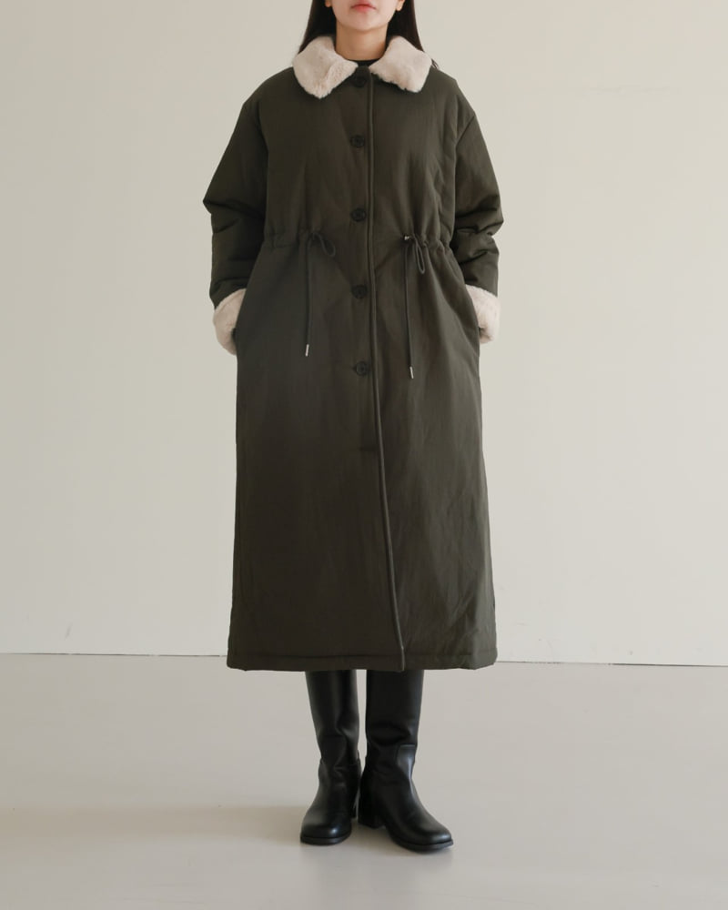 Lovely - Korean Women Fashion - #momslook - Kelly Mink Trench Coat - 4