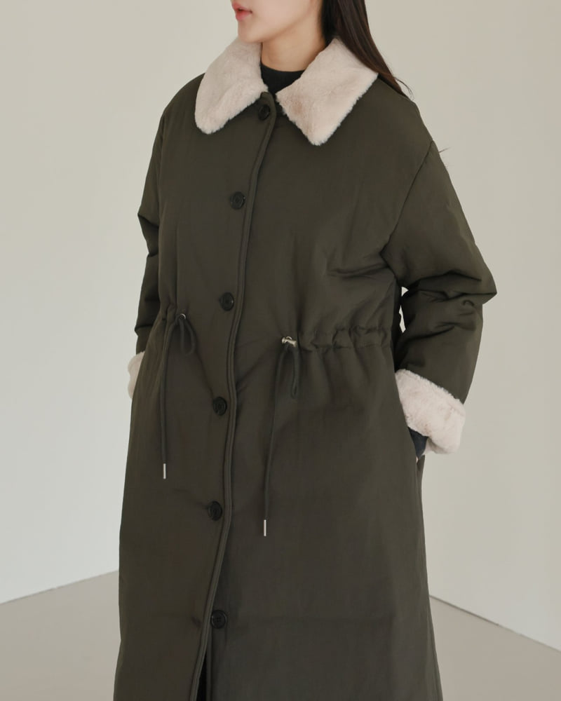 Lovely - Korean Women Fashion - #womensfashion - Kelly Mink Trench Coat - 8