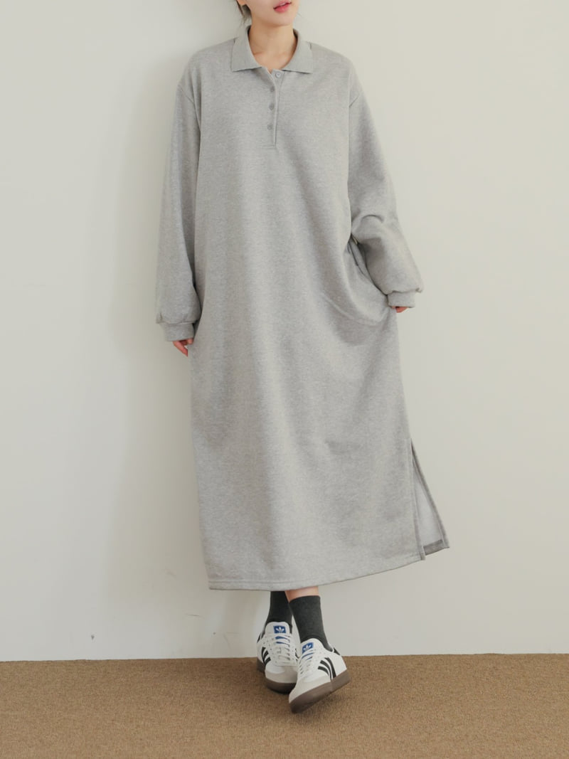 Lovely - Korean Women Fashion - #womensfashion - Benny Collar One-piece - 2