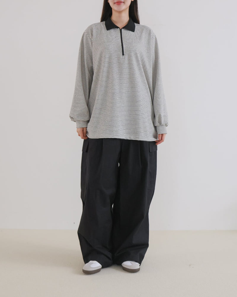 Lovely - Korean Women Fashion - #womensfashion - Willy Collar Tee
