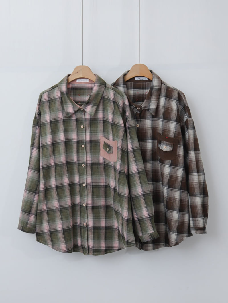 Lovely - Korean Women Fashion - #womensfashion - Canoe Check Shirt - 12