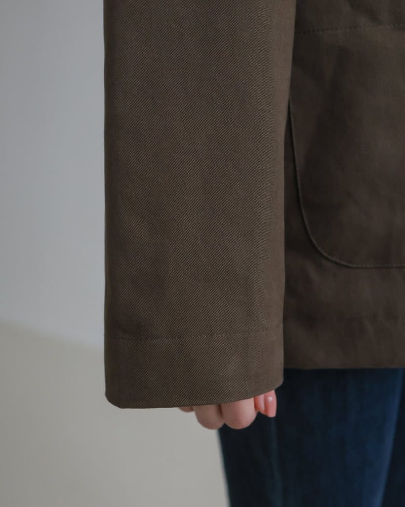 Lovely - Korean Women Fashion - #womensfashion - Peach Work Jacket - 11