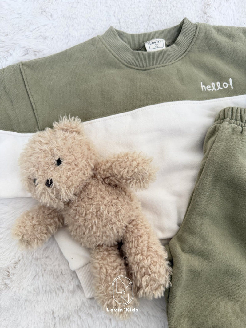 Lovin - Korean Baby Fashion - #babyboutique - Hello Raglan Sweatshirt - 11