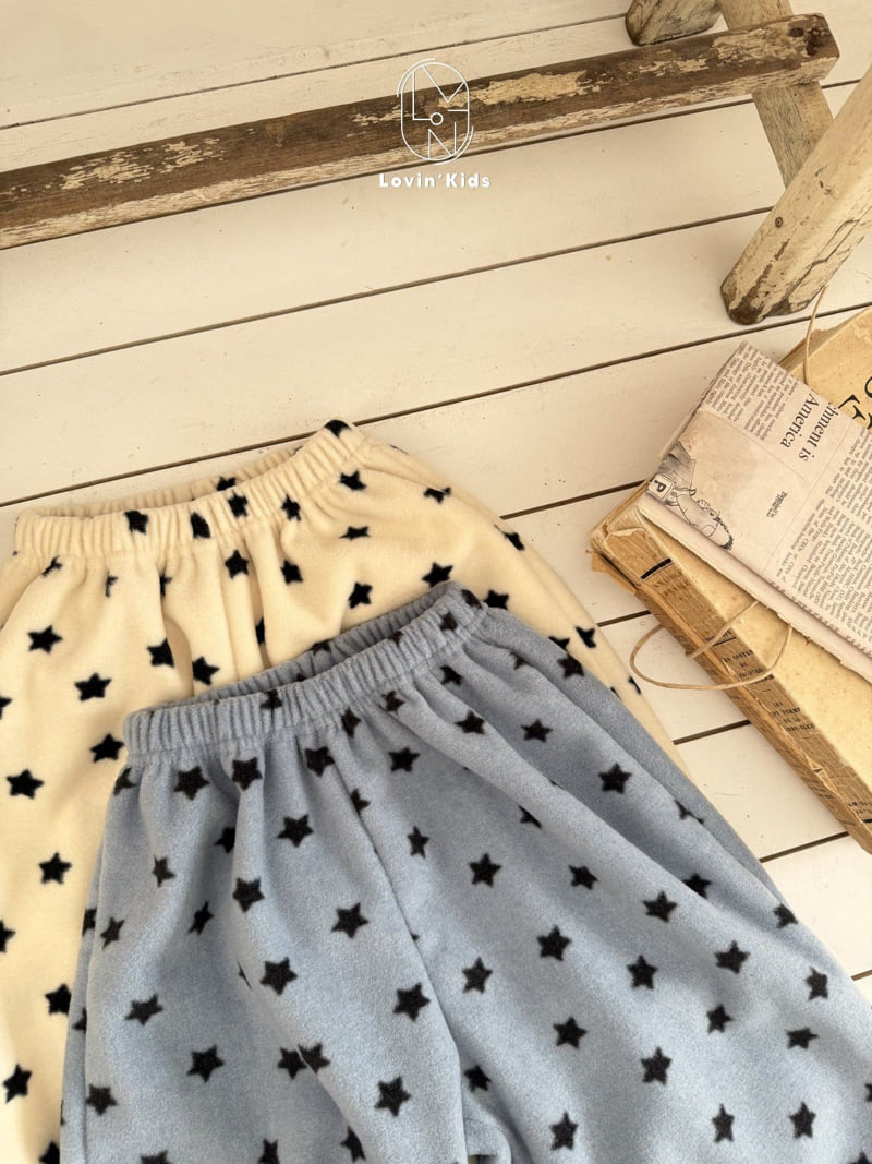 Lovin - Korean Baby Fashion - #babyboutiqueclothing - Star Jogger Pants - 6
