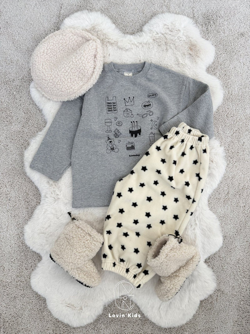 Lovin - Korean Baby Fashion - #babyclothing - Sketch Long Tee - 12