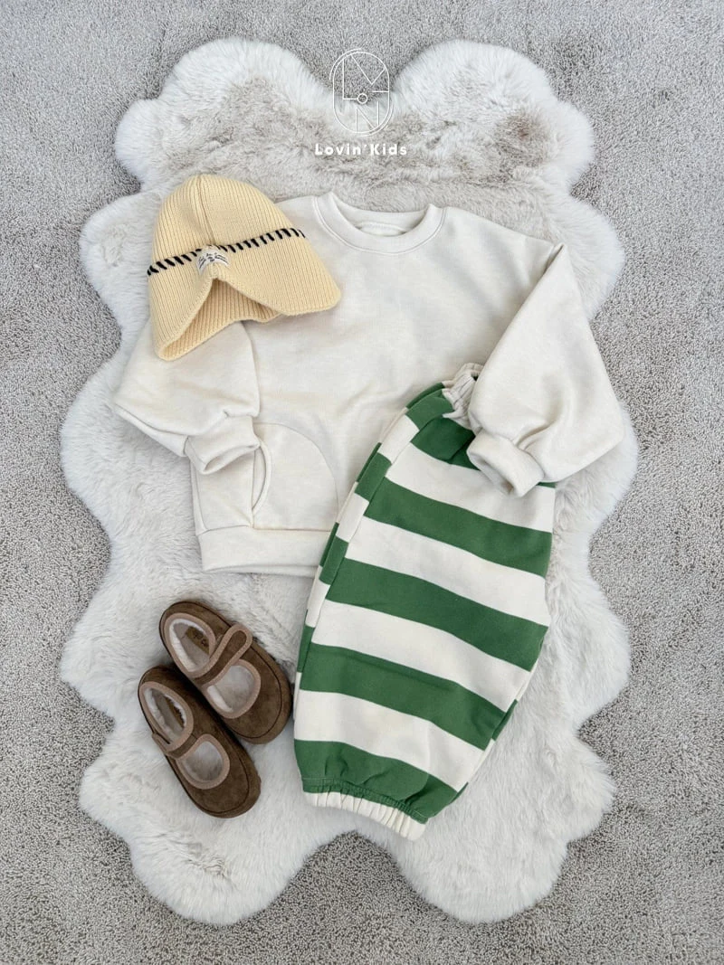 Lovin - Korean Baby Fashion - #babygirlfashion - Momo Stripe Jogger Pants - 11