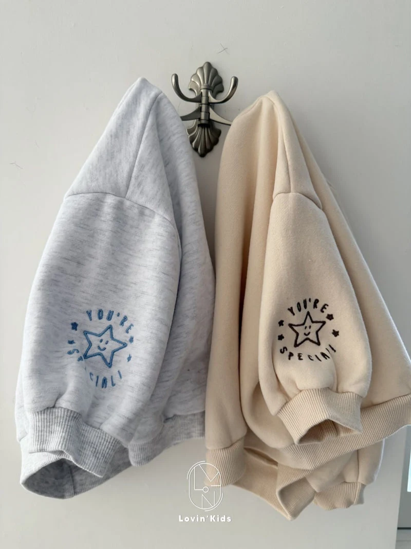 Lovin - Korean Baby Fashion - #babyoninstagram - Star Embroidery Sweatshirt - 5